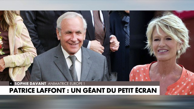 Sophie Davant revient sur ses moments passés avec Patrice Laffont