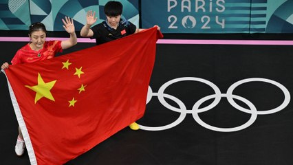 La Chine se déchire lors de la finale 100% chinoise de tennis de table