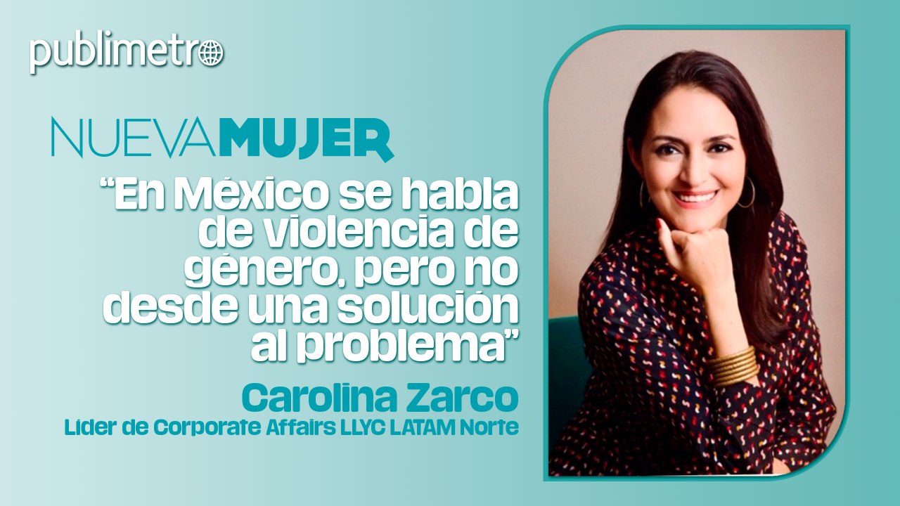 “En México se habla de violencia de género, pero no desde una solución al problema”