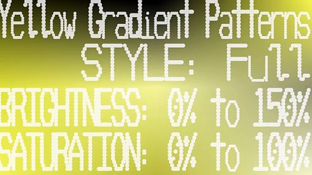 4K Yellow Gradient Patterns