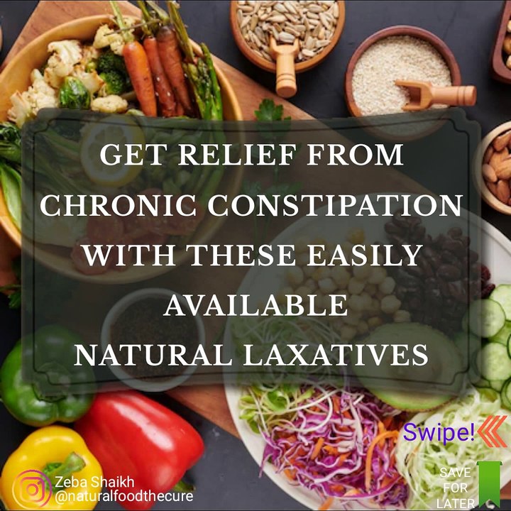 Natural Laxatives to Treat Chronic Constipation