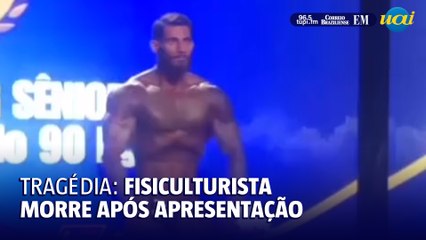 Vídeo mostra última apresentação de fisiculturista que morreu aos 26 anos