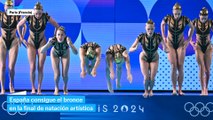 España se lleva el bronce en la natación artística