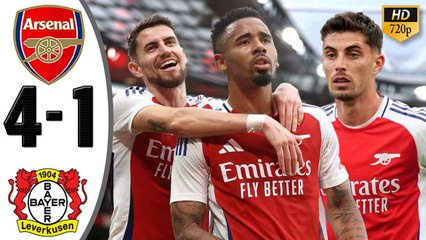 Arsenal vs Leverkusen 4-1 Extended Highlights || Friendly 2024
