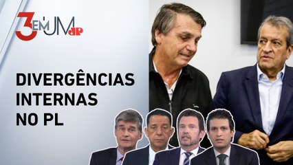 Bolsonaro e Valdemar brigam por candidaturas da direita? Comentaristas analisam