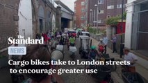 Cargo Bikes Take To London Streets To Encourage Greater Use