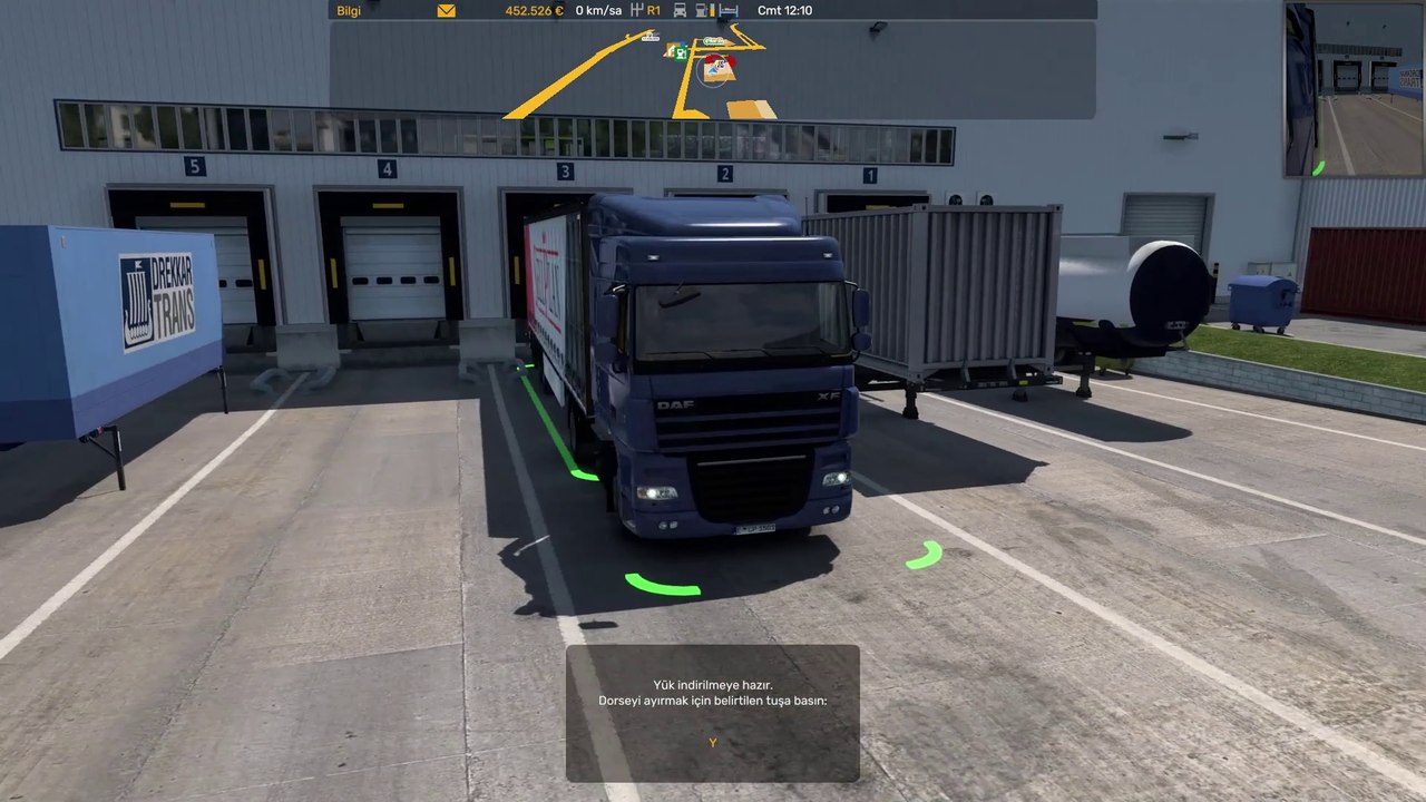 Used Packaging - Origin:Osnabrück * Destination:Cologne:#DAF XF #ETS2 -Euro Truck Simulator 2