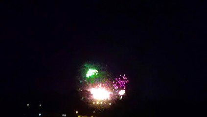 " FEUX D'ARTIFICE VU DEPUIS TOULON " JAK ARNOULD ©ADAGP