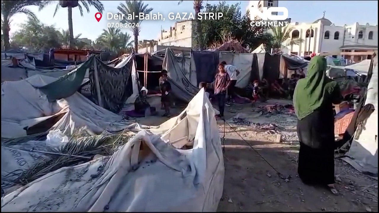 غارة إسرائيلية على منزل يؤوي نازحين في دير البلح
