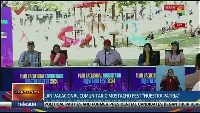 Venezuela | Pres. Maduro speaks of the far-right threats to the community