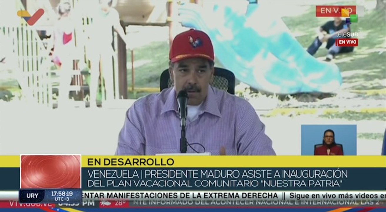 Presidente Nicolás Maduro aseguró que el fascismo no volverá a Venezuela