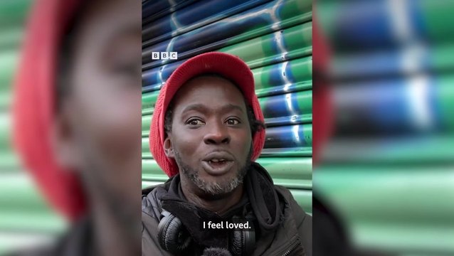 Gambian man says ‘I feel loved’ after anti-racism protesters take to Bristol streets