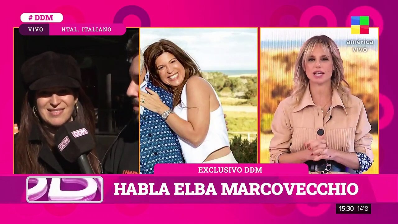 Elba Marcovecchio habló de la salud de Jorge Lanata