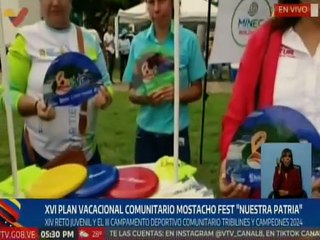 Pdte. Nicolás Maduro dio inicio al Plan Vacacional Mostacho Fest 2024 en el estado Bolívar