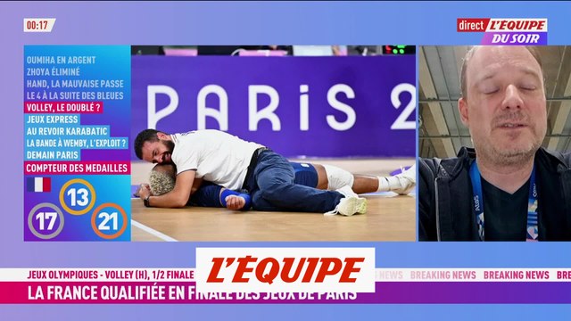 Ngapeth : « On a joué à la française » - Volley - JO 2024