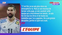 Karabatic ovationné son dernier match avec les Bleus - Hand - JO 2024