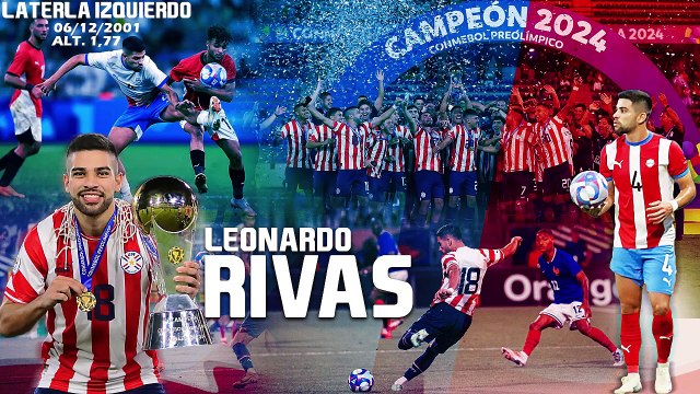 LEONARDO DANIEL RIVAS - LATERAL IZQUIERDO - OLIMPIADAS PARIS 2024