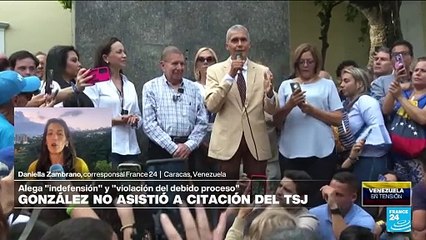 Informe desde Caracas: Edmundo González no asistió a citación de Tribunal Supremo de Justicia