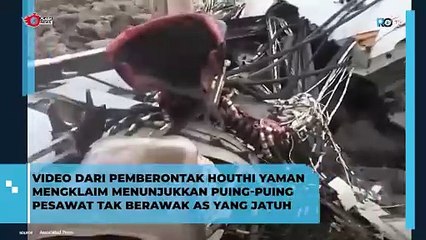 MEMANAS! Drone US Ditembak Jatuh oleh Houti di Yaman