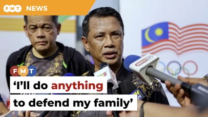 I’ll do anything to defend my family, vows Norza