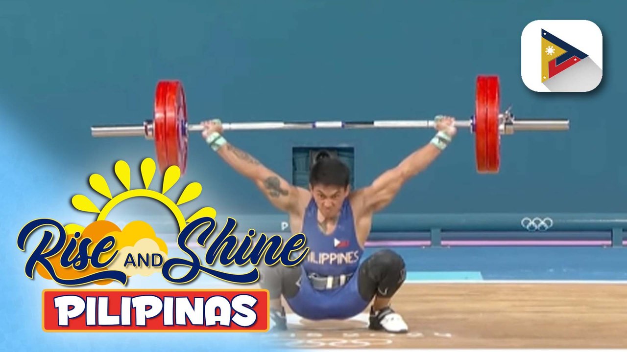First-time Olympian John Ceniza, hindi pinalad makasungkit ng medalya sa Men’s 61kg Weightlifting Division ng Paris Olympics