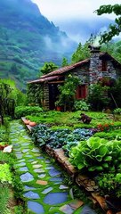 nature with beautiful place  music