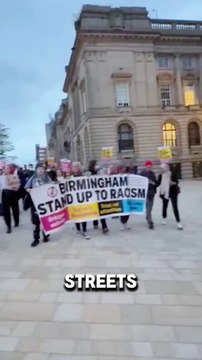 Birmingham Wednesday Stand up to Racism #free Palestine #refugees