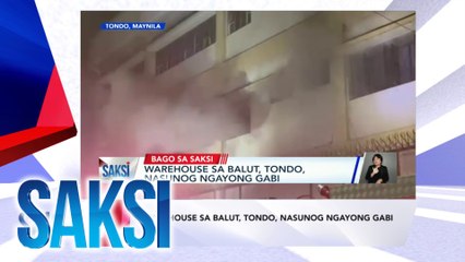 SAKSI RECAP: Warehouse sa Balut, Tondo, nasunog ngayong gabi (Originally aired on August 8, 2024)