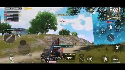 PUBG Mobile Erangel Map Best Action Scenes 30FPS