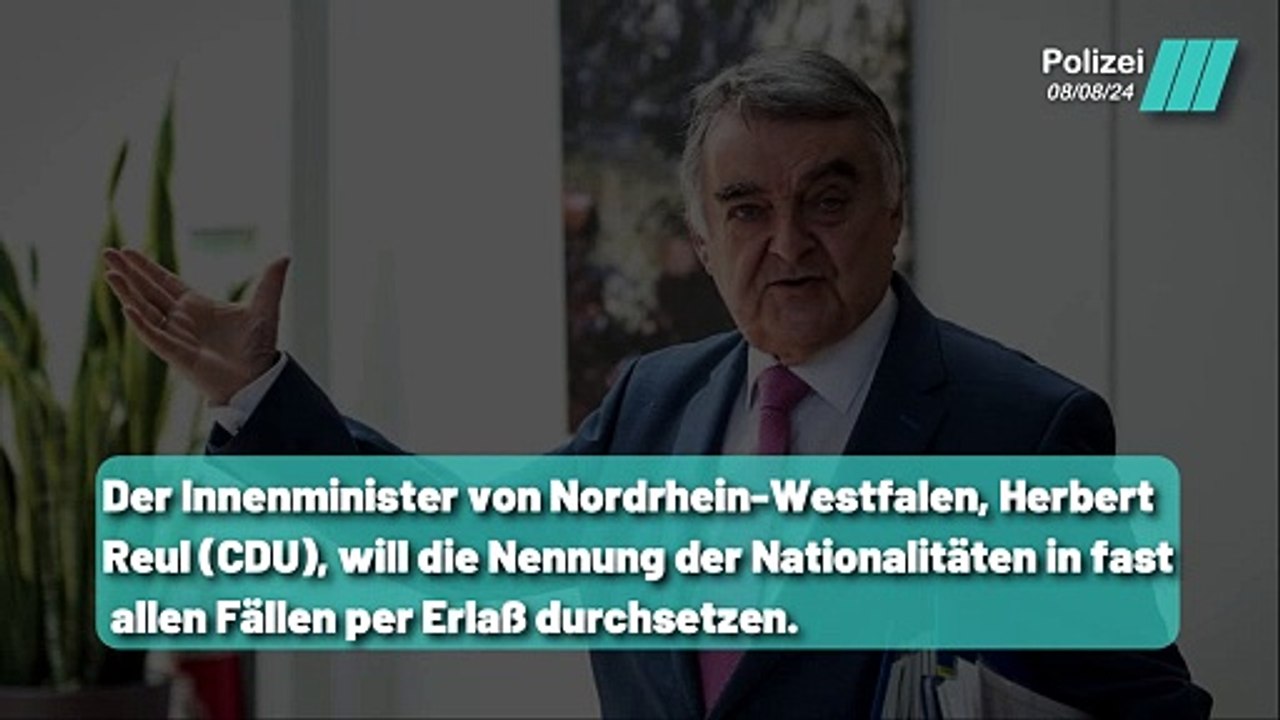 Die Debatte über die Veröffentlichung von Verdächtigen-Nationalitäten
