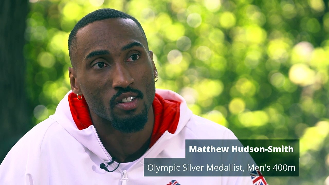 Hudson-Smith: Celebrating silver win in 400m was wild