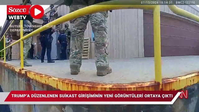 Trump'a düzenlenen suikast girişiminin yeni görüntüleri çıktı