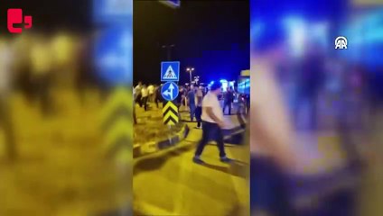 TIR otomobile çarptı : İkisi çocuk, beş yaralı