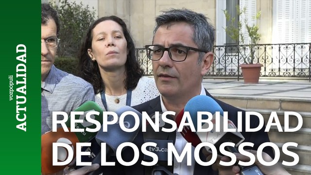 Bolaños señala que los Mossos eran los responsables del operativo para detener a Puigdemont