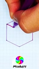 MixArts | How to Draw Aesthetic Figure Tutorial #art #3ddrawing #tutorial #aesthetic #principiante