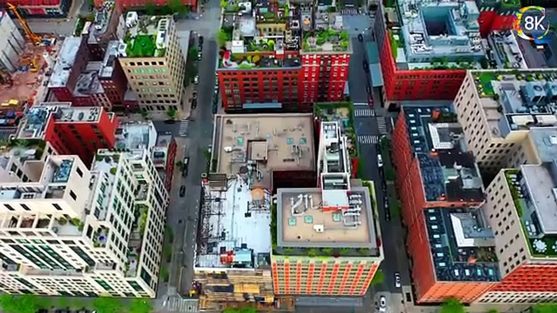 ⁣New York 8K VIDEO ULTRA HD WITH CINEMATIC SOUND - 60 FPS - 8K COLORS