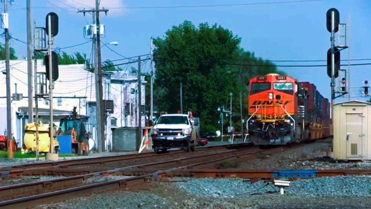Train on the way