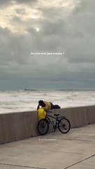 A Man Doesn’t Need Much.......#gujrat #somnath #vadodara #baroda #cycling #sea #waves #peace #calm #happiness #reelsvideo #reelsindia #trendingreels #shotoniphone