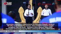 Semarakkan PON XXI Aceh-Sumut 2024 TNI AL Berangkatkan Prajurit Berprestasi dari Lantamal IV Makassar