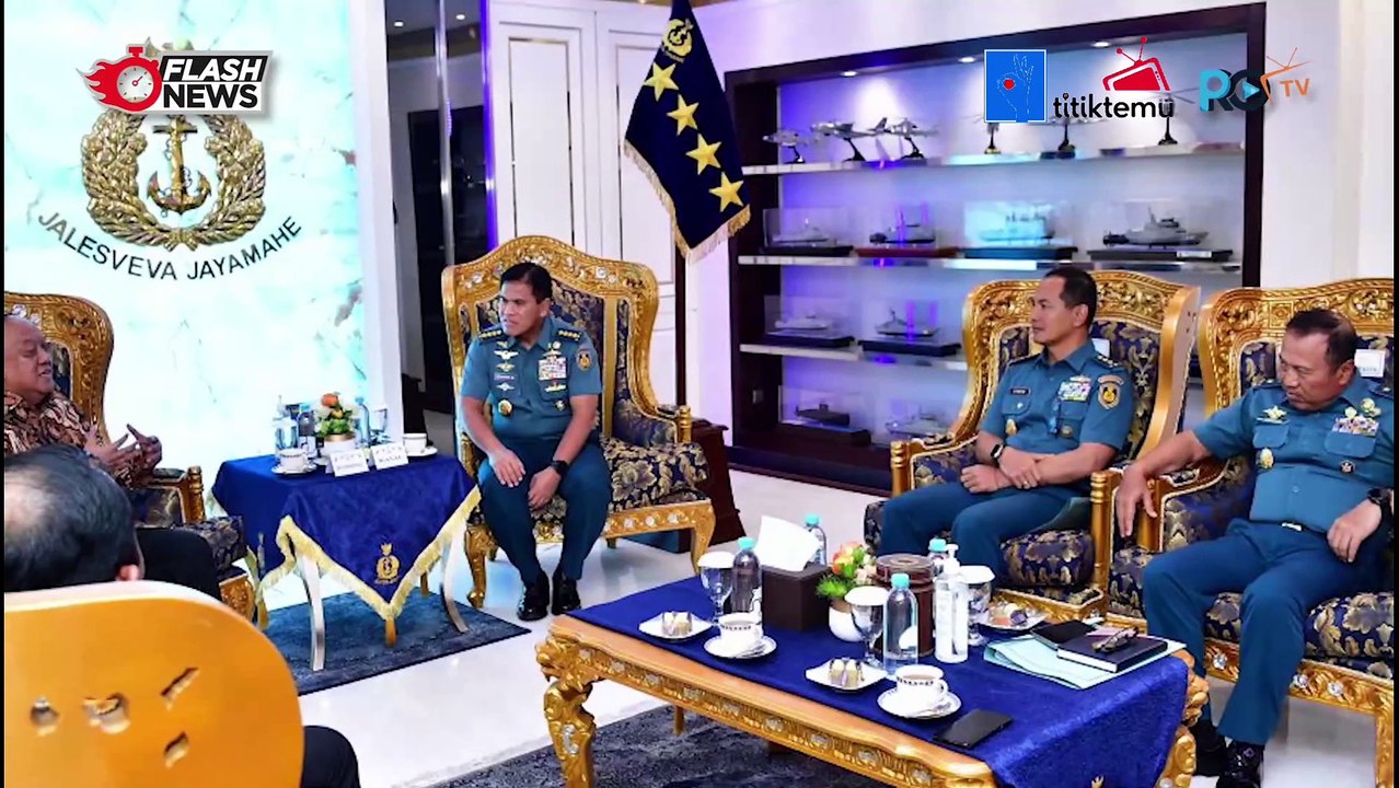 Terima Audiensi Ketua Umum Koni Pusat TNI AL siap Sukseskan PON XXI Aceh-Sumut 2024