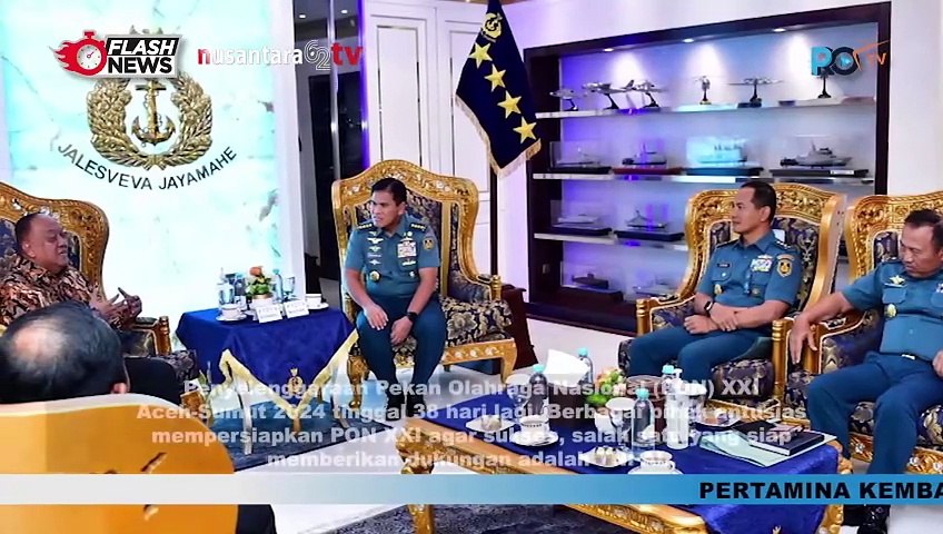 Kolaborasi KONI dan TNI AL, Sukseskan PON XXI Aceh-Sumut 2024