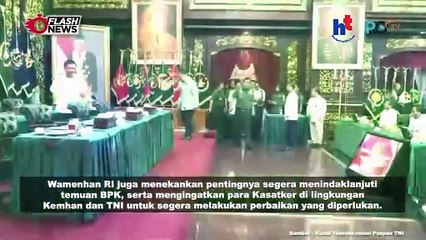 Wakasau Hadiri Penyerahan LHP BPK RI