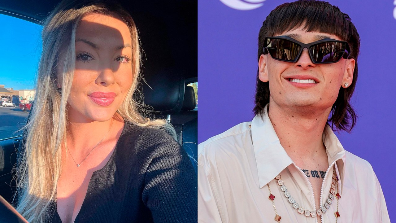 Peso Pluma comparte por primera vez en Instagram fotos con su nueva novia Hannah Howell