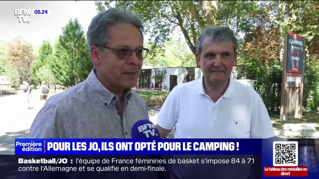 JO 2024: comment le camping de Paris, au cœur du bois de Boulogne, a été pris d'assaut