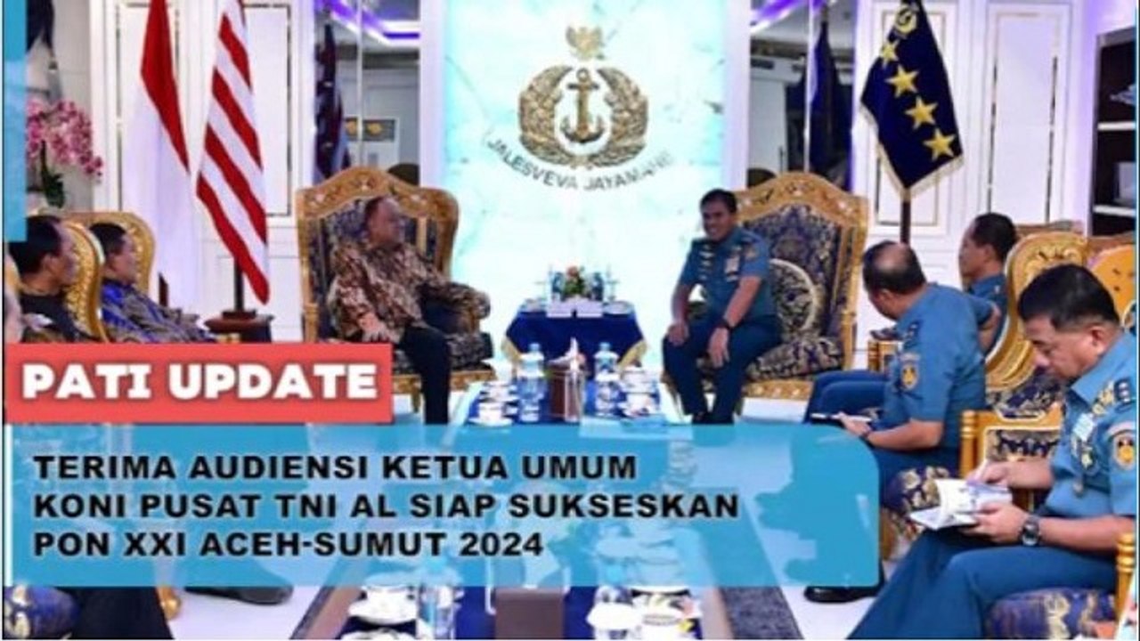 KONI Pusat Datang, TNI AL Dukung Penuh Penyelenggaraan PON XXI di Aceh Sumut 2024