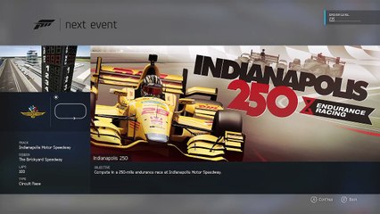 Racing In Indiana (Forza Motorsport 6)