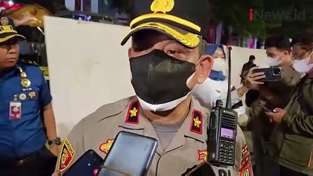Titik Lokasi Pipa Gas Bocor di Kuningan Jaksel Dipasangi Garis Polisi