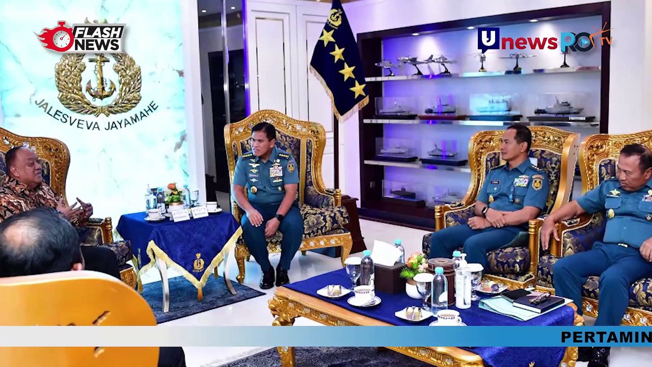 Terima Audiensi Ketua Umum KONI Pusat TNI AL Siap Sukseskan PON XXI-Sumut 2024