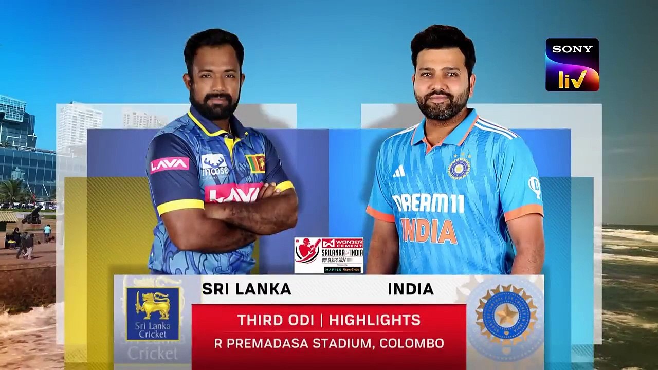 3rd ODI - English - Highlights - India Tour Of Sri Lanka - 7th August 2024