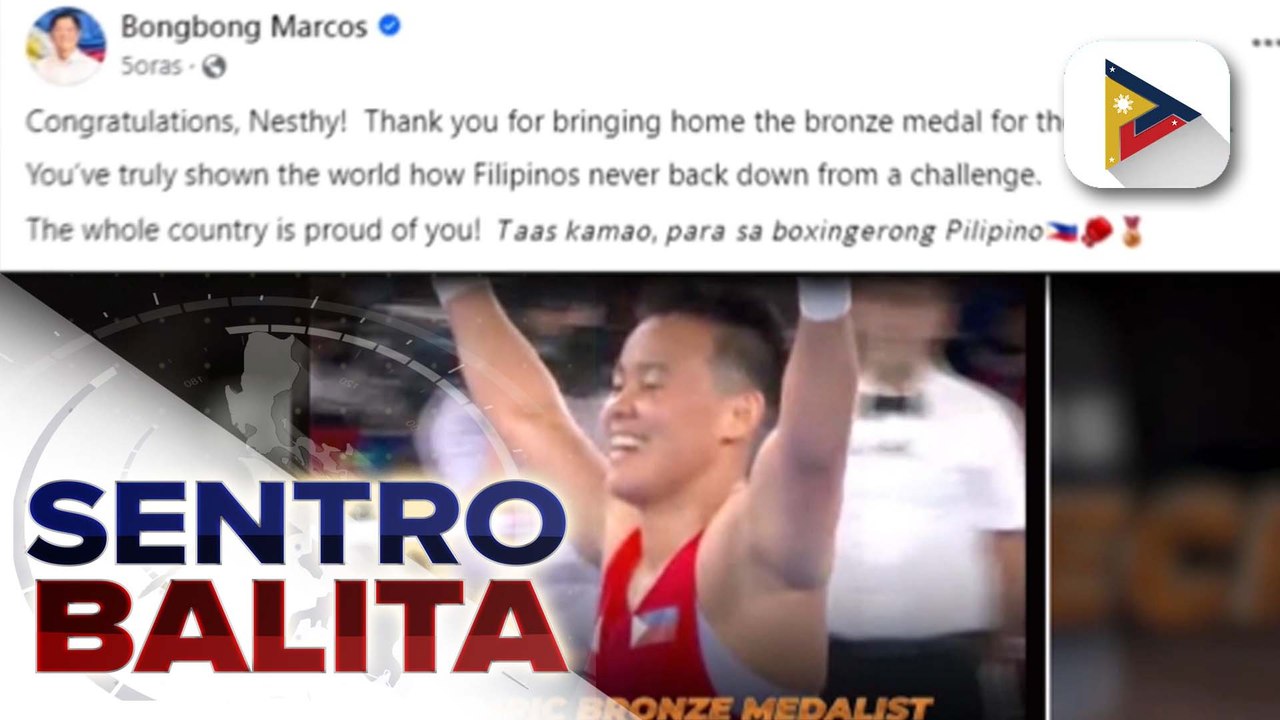 PBBM at First Lady Liza Marcos, nagpaabot ng mainit na pagbati kay Nesthy Petecio